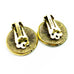 Vintage Coro Cinco Centavos 1956 Clip On Earrings