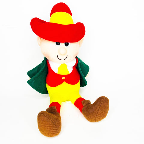 Vintage 1997 Ernie Keebler Elf Bean Plush  12"