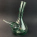 Vintage Hand Blown Glass Porron Wine Pitcher Decanter