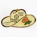 Vintage Stampede City GYRO District VIII Cowboy Hat Flower Lapel Pin