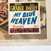 My Blue Heaven 1950 Technicolor Betty Grable Dan Dailey 11X14 Lobby Card