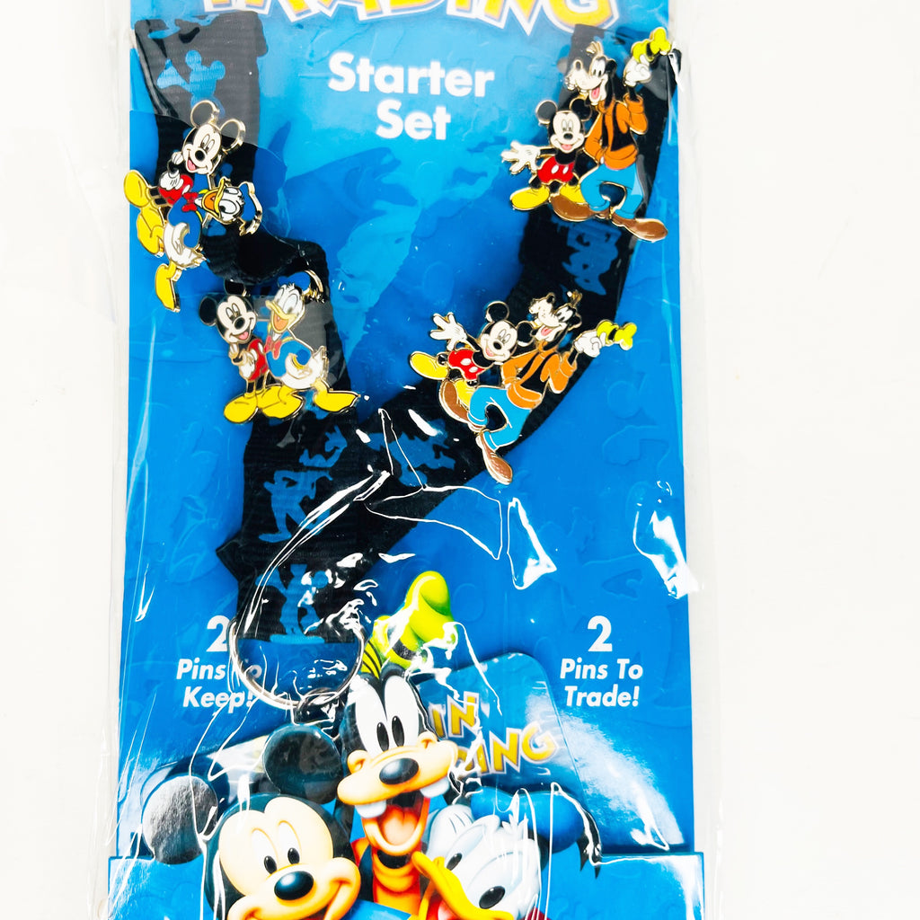 Disney Lanyard Pouch - Mickey Pin Trading Logo