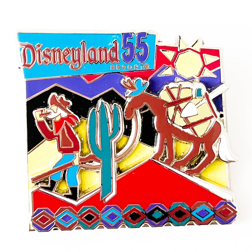 Disneyland 55th Anniversary Cast Exclusive Retro Pack Mules Pin