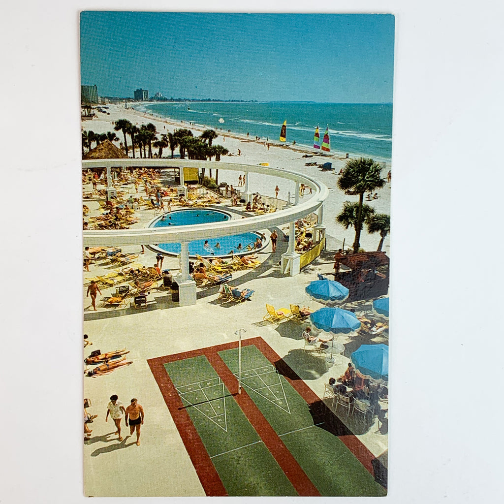 Breckenridge Resort Beach Club St. Petersburg Beach Florida FL Postcard