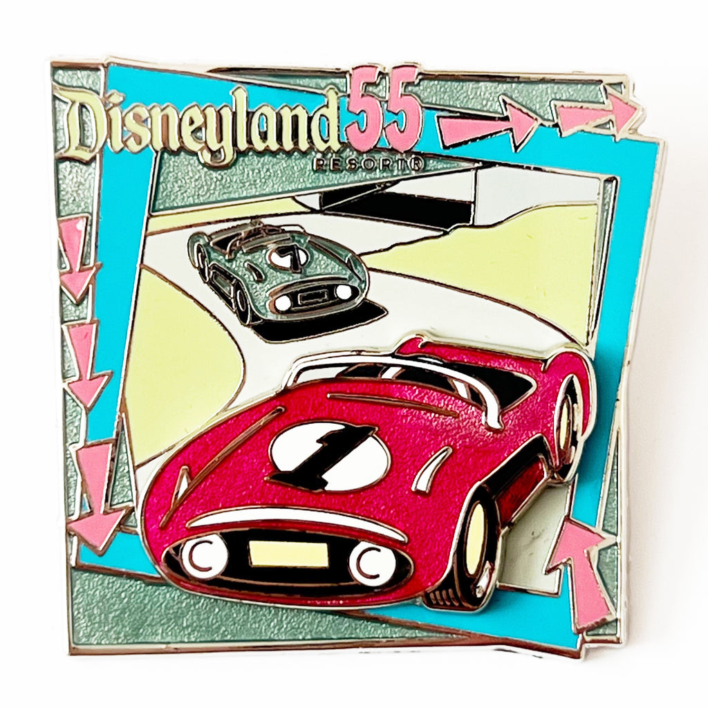 Disneyland 55th Anniversary Cast Exclusive Retro Autopia Pin