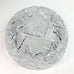 Vintage Cut Crystal Glass Pedestal Bowl