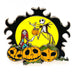 Disney WDW Halloween Jack & Sally Pumpkin P2008 Nightmare Before Christmas Pin