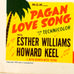 1950 Pagan Love Song MGM Technicolor Esther Willians Howard Keel Lobby Card #6