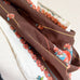 Vintage Floral Stripe Rustic Print Triangle Handkerchief Bandanna