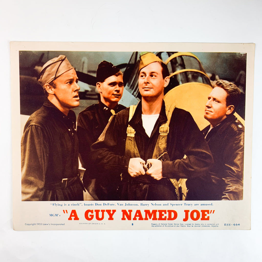 1955 A Guy Named Joe Spencer Tracy MGM Irene Dunne Lobby Card #8