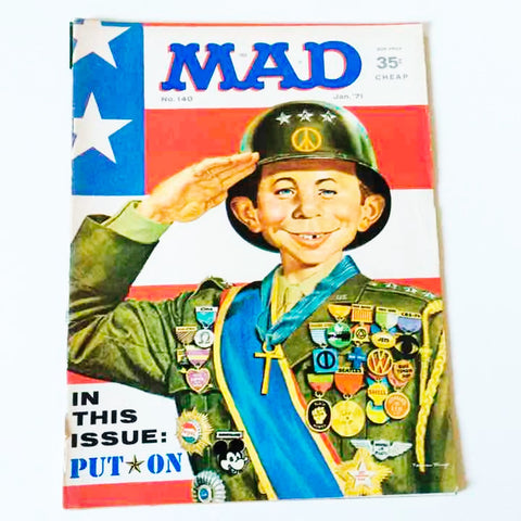 MAD Magazine 1971 George Patton Cover