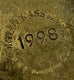 Vintage 1998 Gyro Club Bellingham Anacortes Brass Works Money Clip