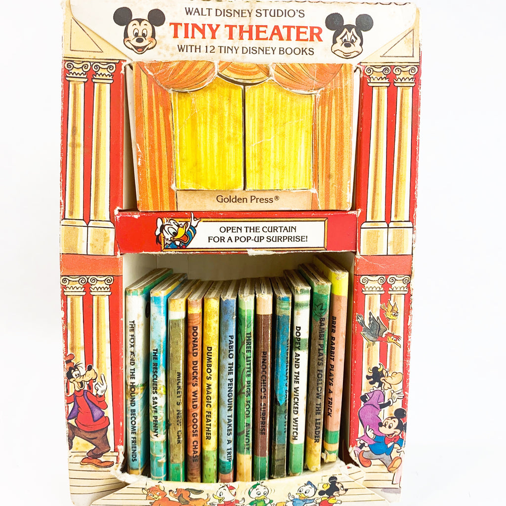 Walt Disney Studio's Tiny Theater 12 Golden Books