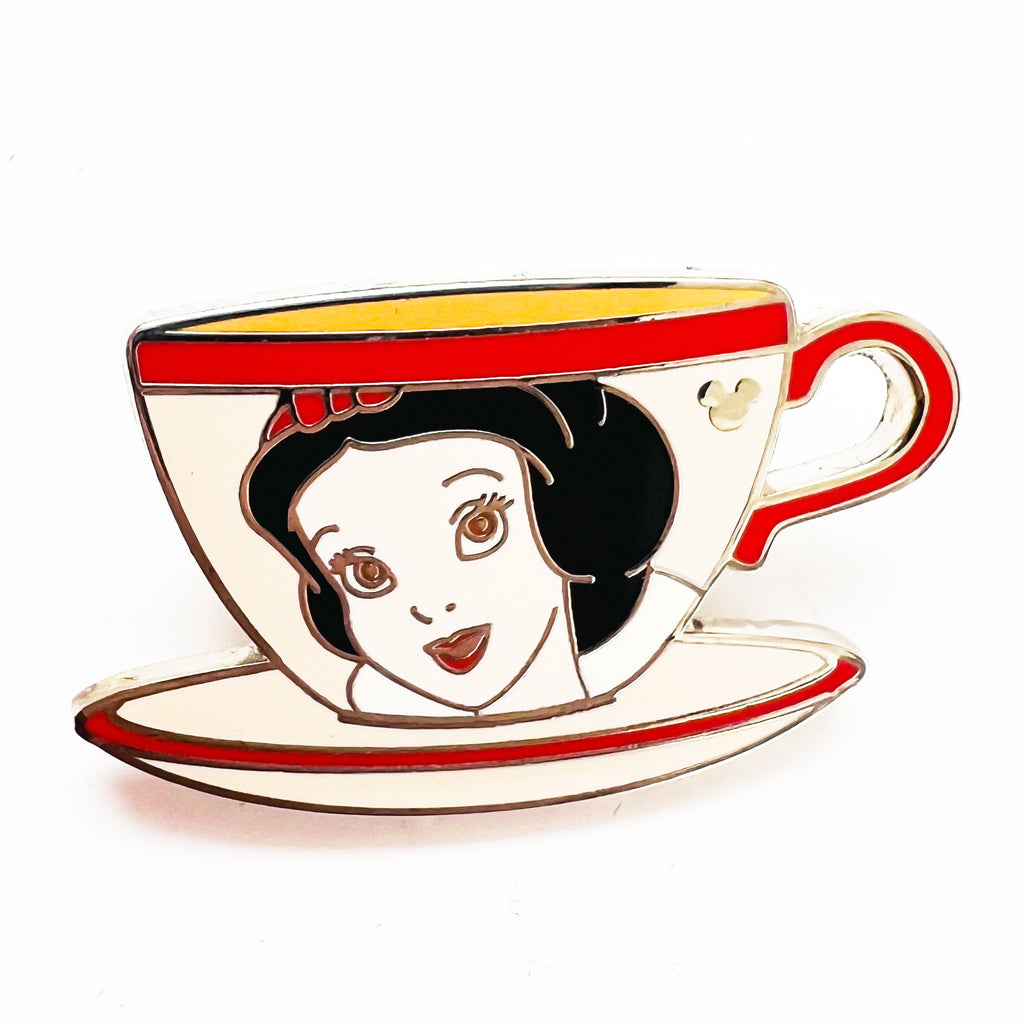 Disney Snow White Princess Tea Cup DLR Hidden Mickey Pin