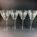 Vintage Champagne Cut Stem Glasses