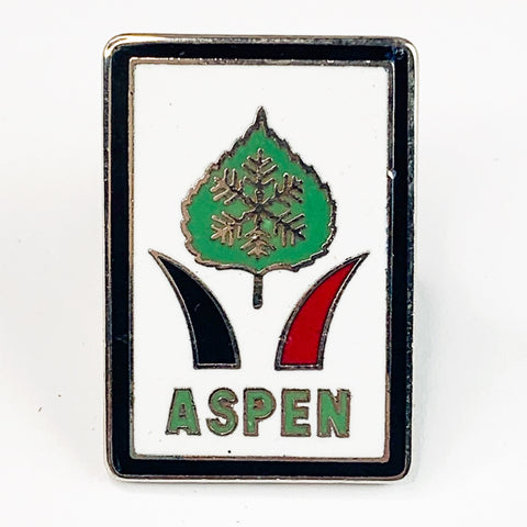 Vintage Aspen Colorado Ski Souvenir Lapel Pin