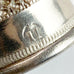 Vintage Germany Nickel Silver Thimble