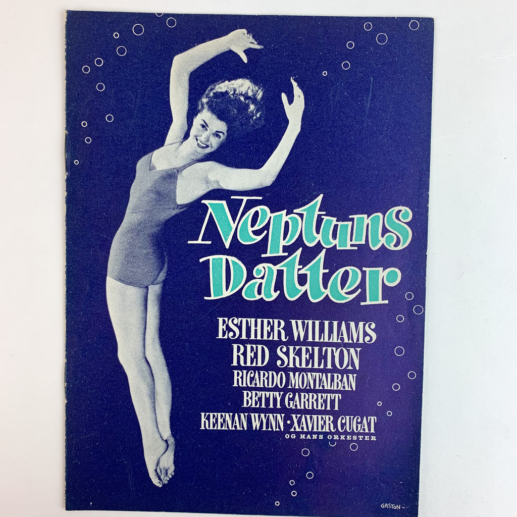 Neptune's Datter Esther Williams Red Skelton Movie Program