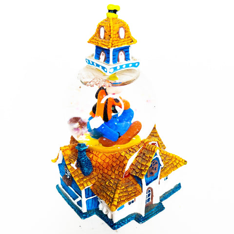 Disneyland Goofy County House Toontown Mini Snow Globe