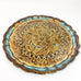 Vintage Hand Decorated Florence Italy Round Tray