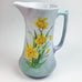 Yvonne Rector Hand Painted Potterty Pitcher Signed