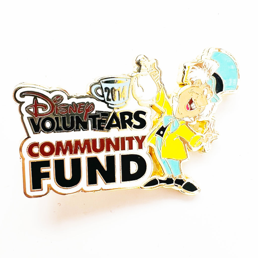 Disney VoluntEARS Community Fund Alice in Wonderland Mad Hatter Pin