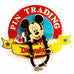 Disney Disneyland Resort Pin Trading Mickey Mouse 3D Dangle Pin