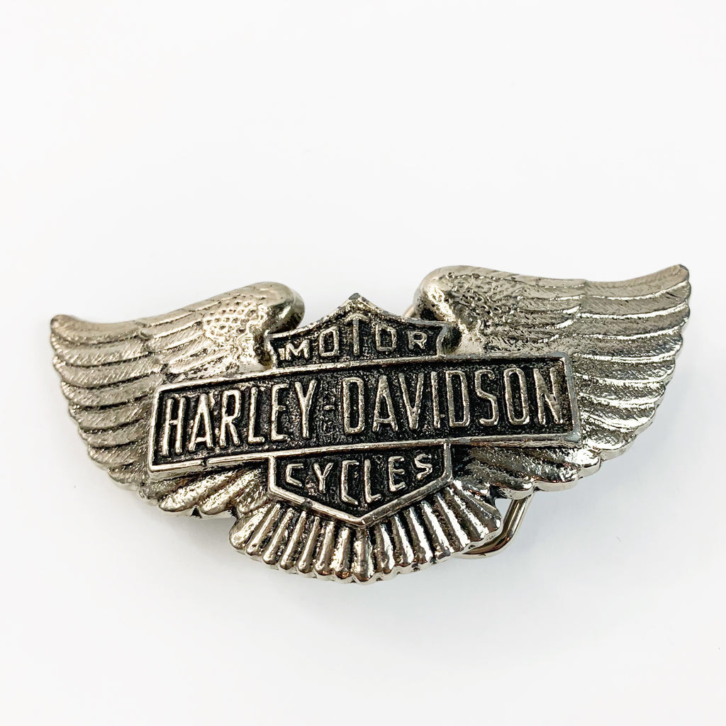 Vintage Harley Davidson Motor Cycles Belt Buckle