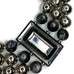 Vintage Triple Strand Italy Made Beaded Necklace