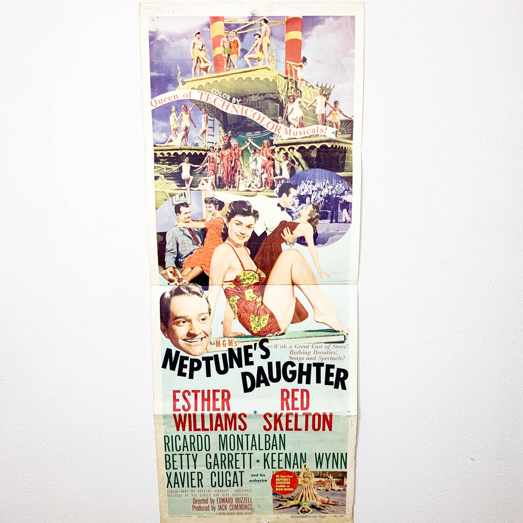 Neptune's Daughter Esther Williams MGM Color by Queen of Technicolor Poster