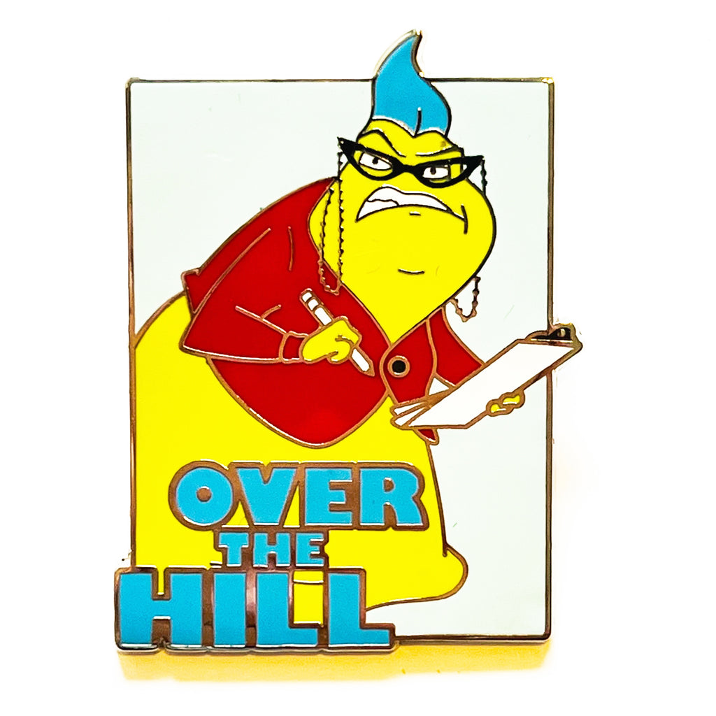 Disney Monsters Inc. Roz Over the Hill Pin