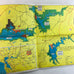 Vintage Guide of the Mother Lode Lakes California Info and Map