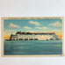 Steamlined Air Conditioned S. S. Admiral Flagship St Louis Ship Linen Postcard
