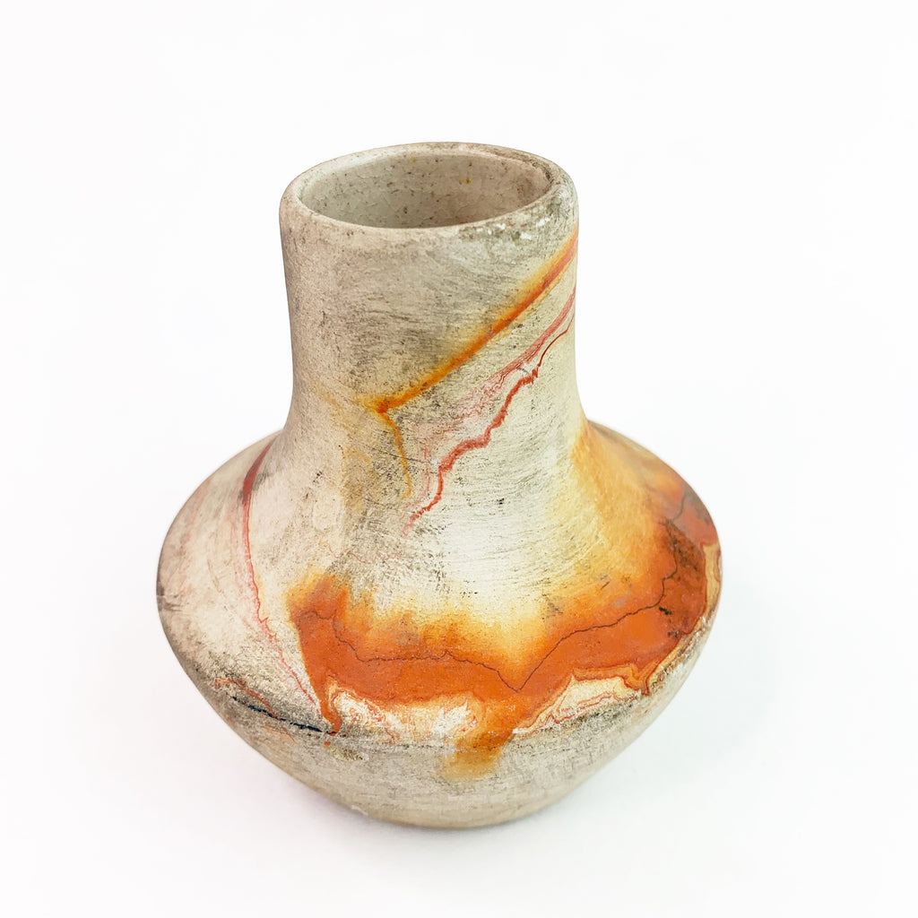 Vintage Nemadji Pottery USA Clay Vase