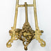 Vintage Ornate Brass Art Picture Book Stand Antique Display