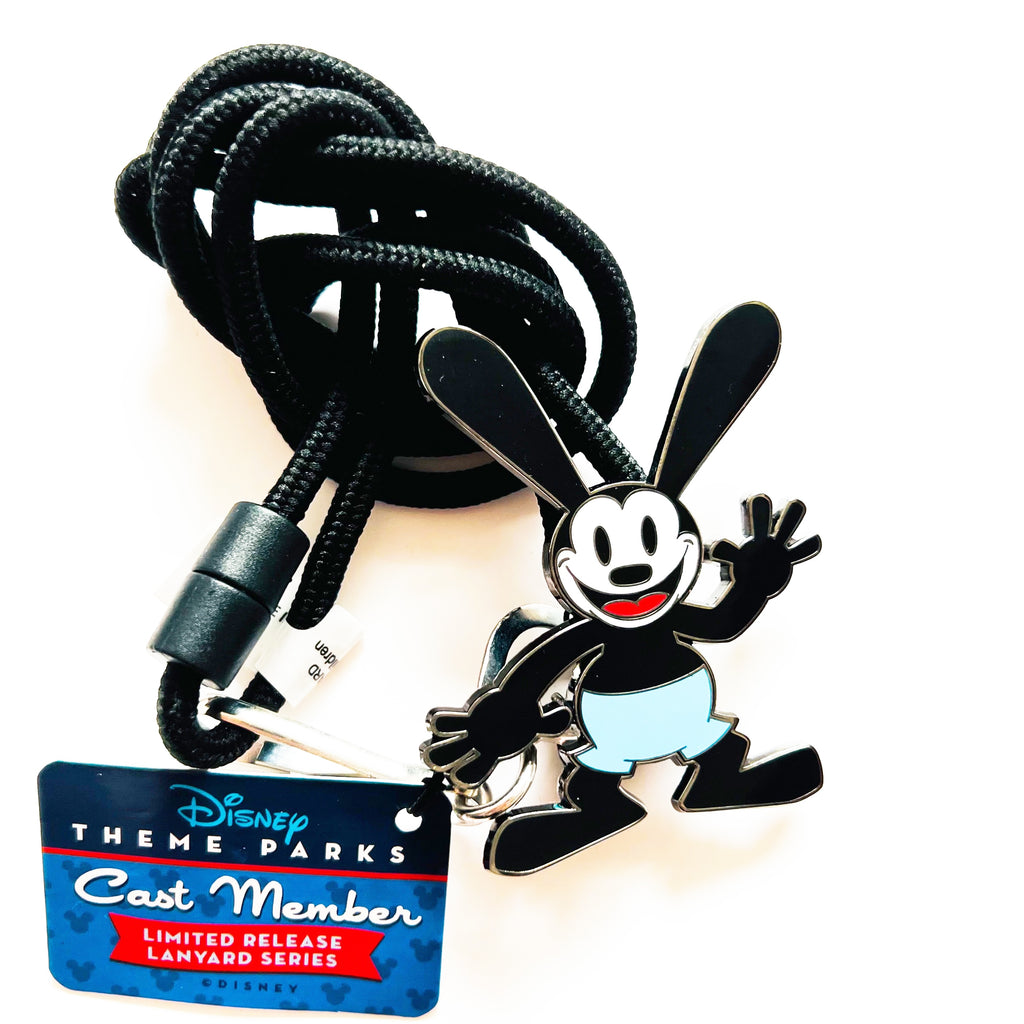 Disney Theme Parks Oswald the Lucky Rabbit Cast Exclusive Lanyard