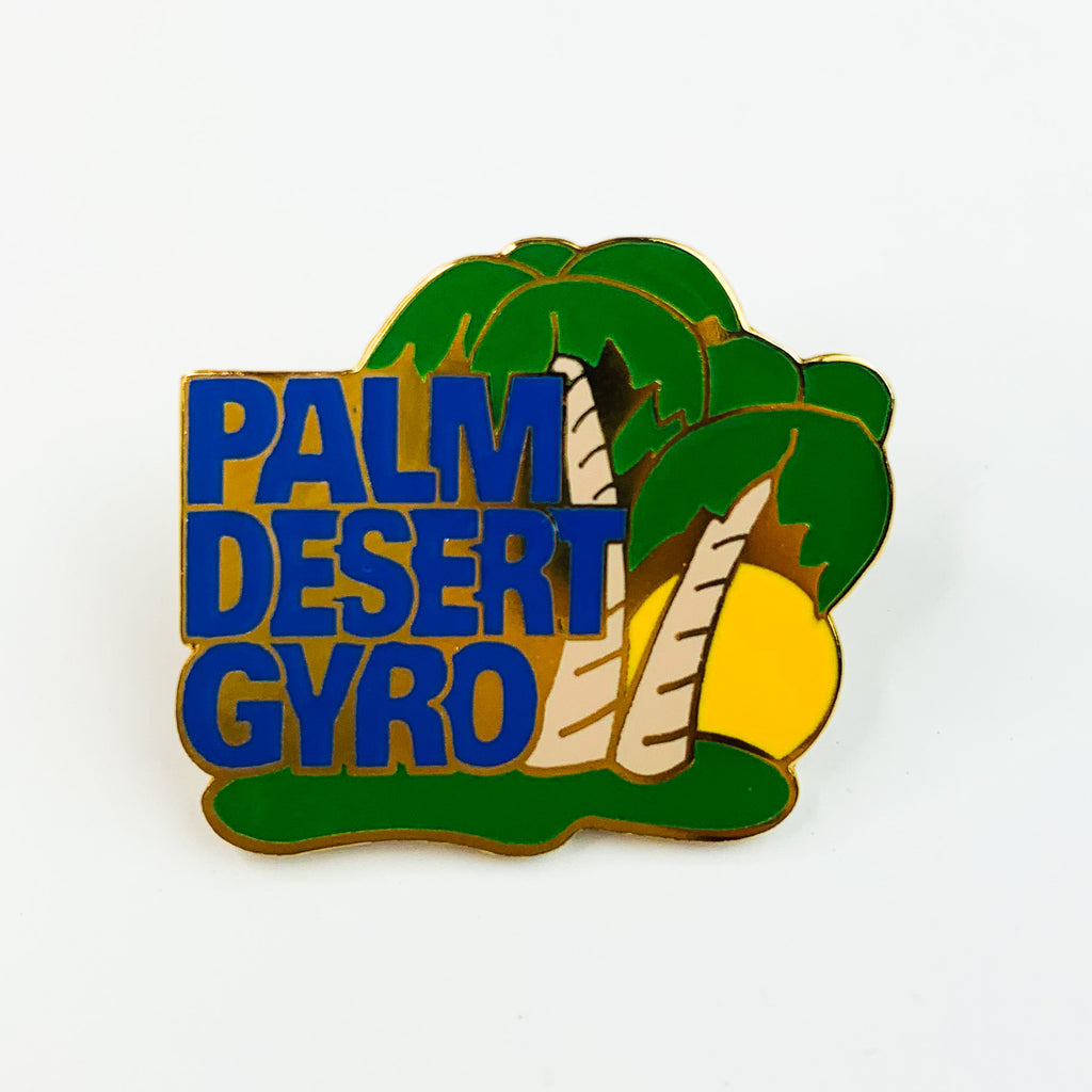 Palm Desert California Gyro Lapel Hat Pin