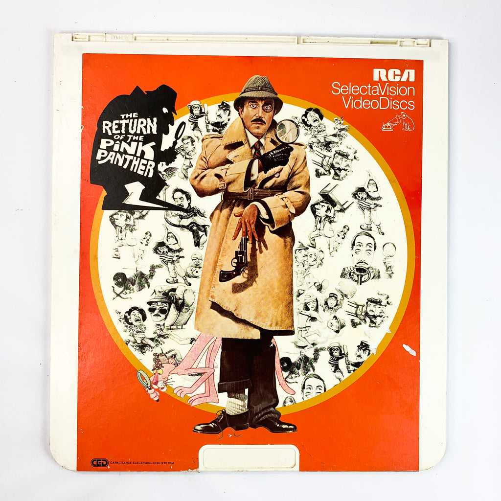The Return Of The Pink Panther RCA SelectaVision CED Video Disc Vintage 1982