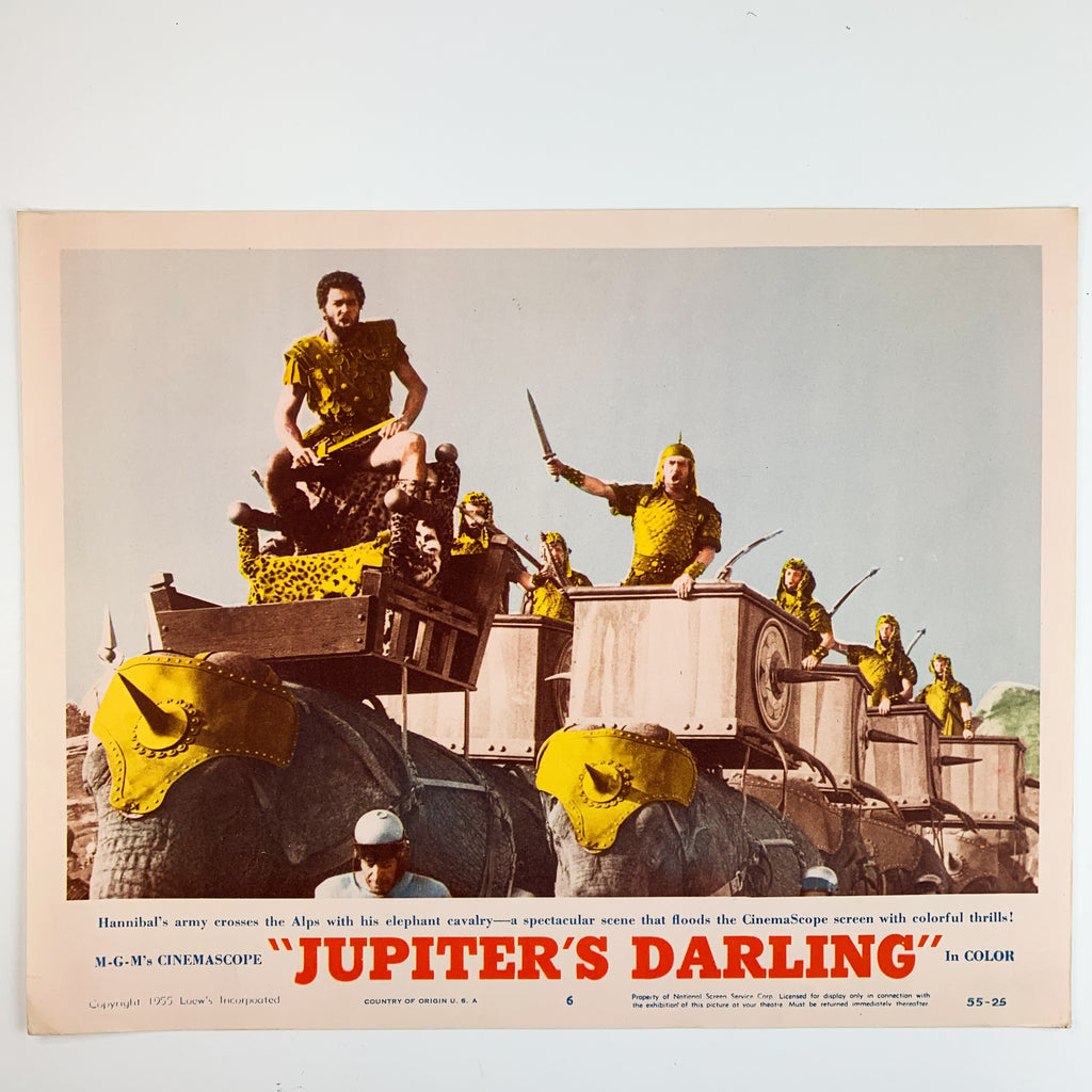 Jupiter's Darling 1955 MGM Cinemascope Esther Williams Lobby Card #6