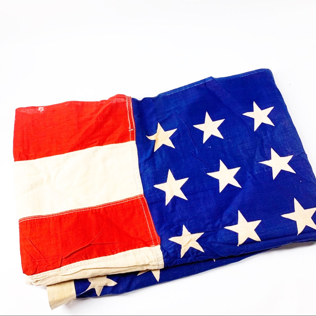 Vintage 48 Star American Flag 4X6 Fast Colors United States USA Patriotic