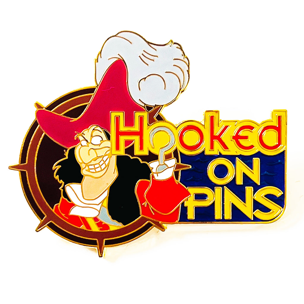 DLR Hooked on Pins Captain Hook Disney Pin