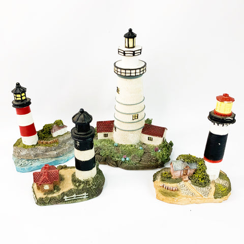 Lighthouse Figurines Collection Lot