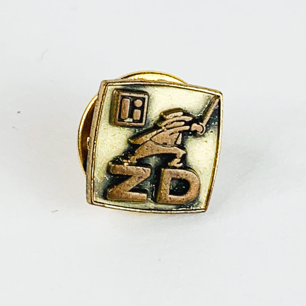 Vintage Litton Industries ZD Lapel Pin