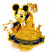 Disney DLR Cast Member Exclusive Disneyland 50th Anniversary Mickey I Worked There Pin