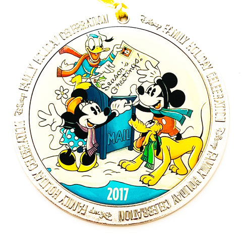 Disney Family Holiday Celebration 2017 Cast Member Christmas Ornament