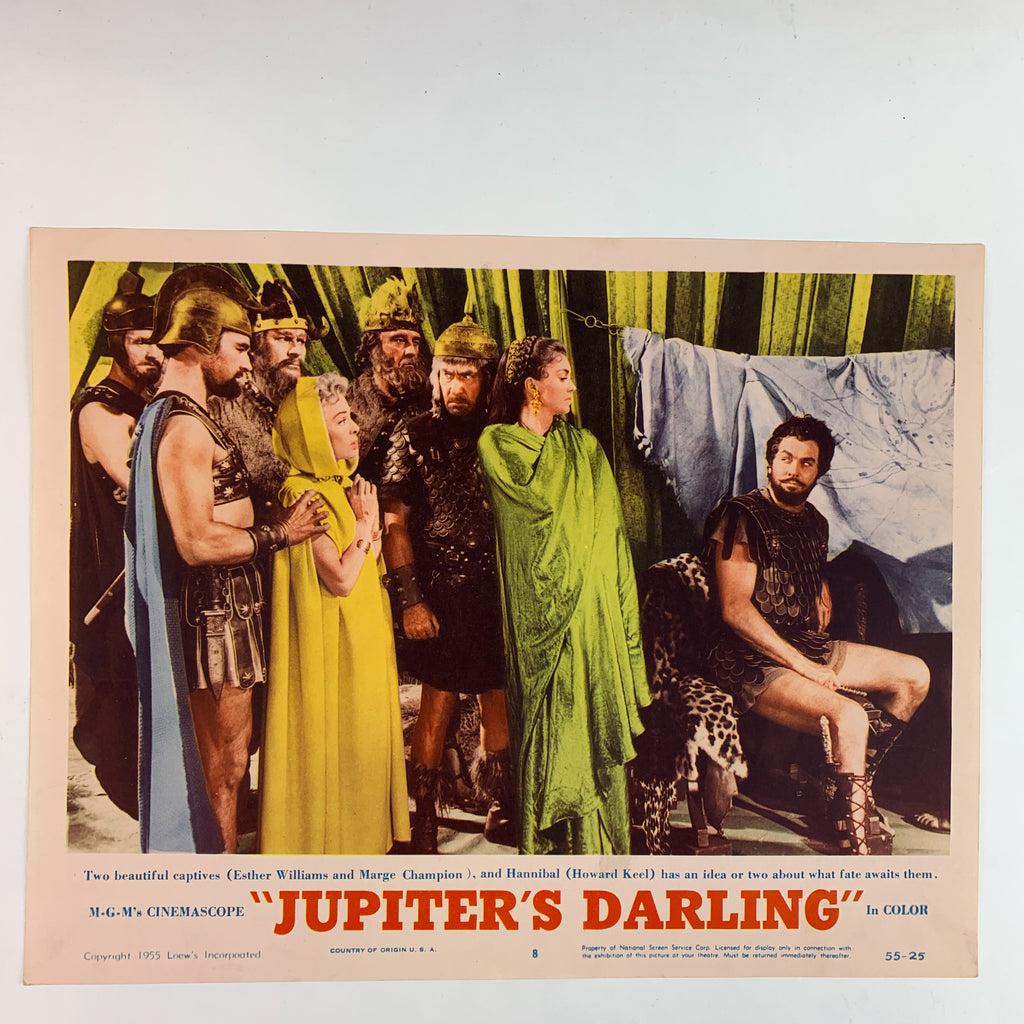 Jupiter's Darling 1955 MGM Cinemascope Esther Williams Lobby Card