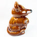 Vintage Mouse Rat Ceramic Cookie Jar