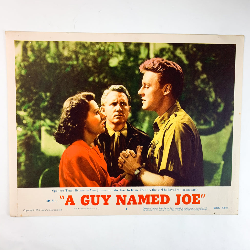 1955 A Guy Named Joe Spencer Tracy MGM Irene Dunne Lobby Card #6