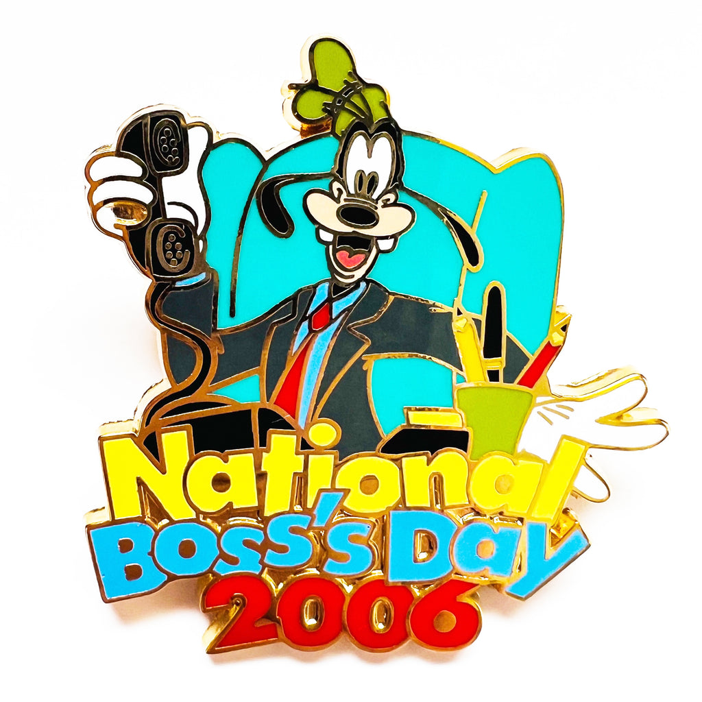 Disney WDW Cast Exclusive National Boss's Day Goofy 2006 LE 750 Pin