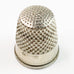 Vintage Germany Nickel Silver Thimble